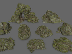 rocks Modello 3D