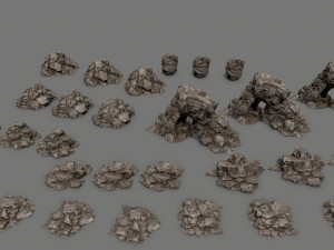 rocks 3D Model