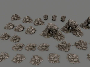 rocks 3D Model