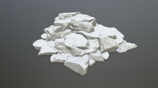 Rocks 3D Принт Модель .c4d .max .obj .3ds .fbx .stl .blend 