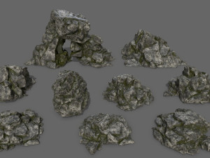 rocks 3D Model