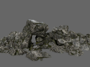 rocks 3D मॉडल