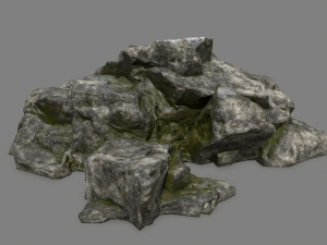 rocks 3D मॉडल