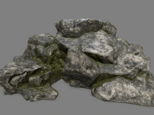 rocks 3D मॉडल