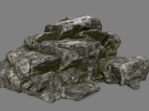 rocks 3D मॉडल