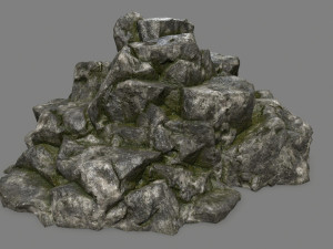 rocks 3D मॉडल