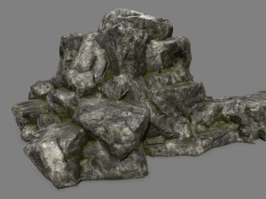 rocks 3D मॉडल