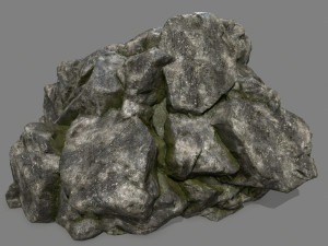 rocks 3D मॉडल