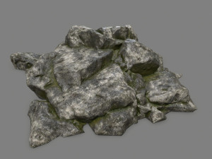 rocks 3D मॉडल
