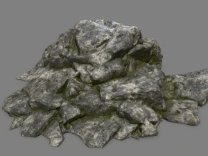 rocks 3D मॉडल