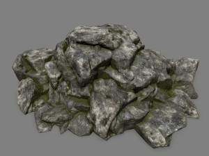 rocks 3D मॉडल