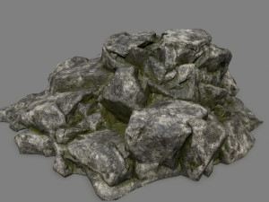 rocks 3D मॉडल