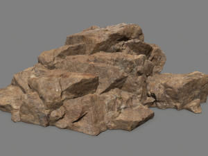 desert rock set 3D Model