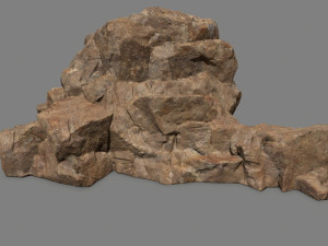 desert rock set 3D Model