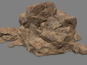 desert rock set 3D Model