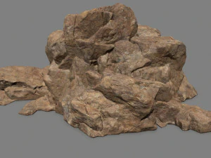 desert rock set 3D Model