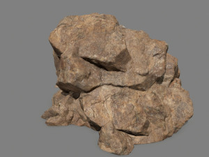 desert rock set 3D Model