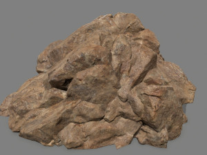 desert rock set 3D Model