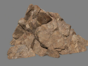 desert rock set 3D Model