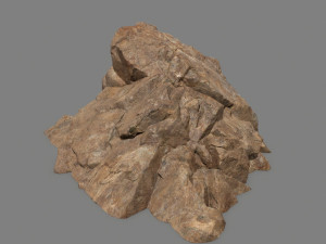 desert rock set 3D Model