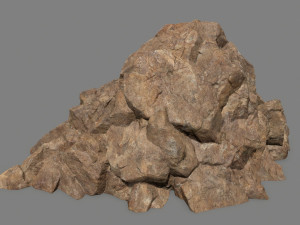 desert rock set 3D Model