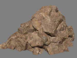 desert rock set 3D Model