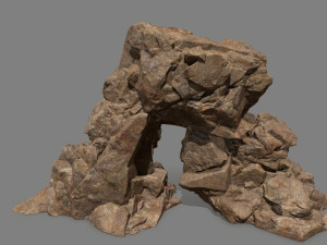 desert rock set 3D Model