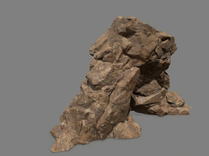 desert rock set 3D Model