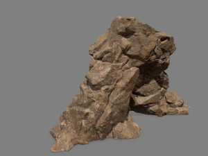 desert rock set 3D Model