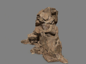 desert rock set 3D Model