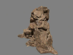 desert rock set 3D Model