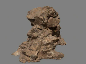 desert rock set 3D Model