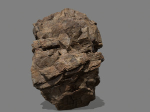 desert rock set 3D Model