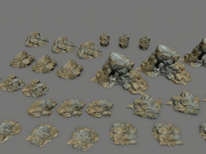 rocks 3D 모델