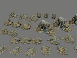 rocks 3D Model