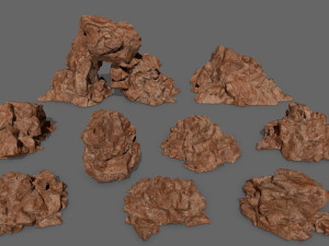 rocks Modelo 3D