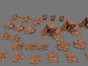 rocks 3D Model