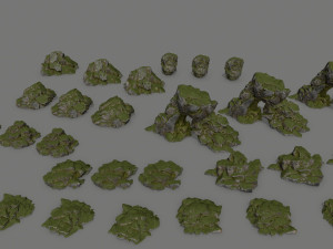 rocks 3D 模型