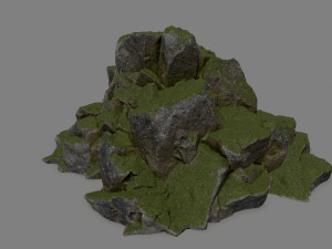 rocks 3D 模型