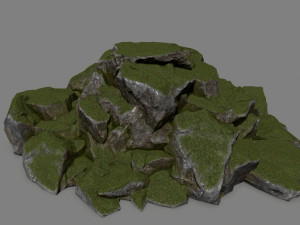 rocks 3D 模型