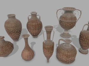 vase set 3D Model