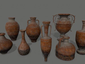 vase set 3D Model