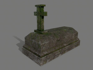 tombstone set 3D Model