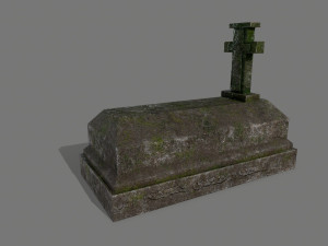 tombstone set 3D Model