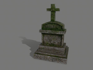 tombstone set 3D Model