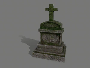 tombstone set 3D Model