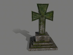 tombstone set 3D Model