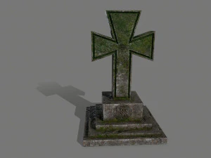 tombstone set 3D Model