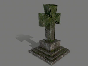 tombstone set 3D Model