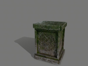 tombstone set 3D Model
